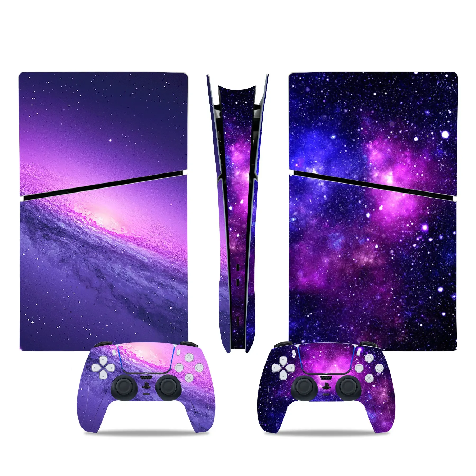 สำหรับ PS5สติกเกอร์ติดผิวแบบดิจิตอลแบบบางสติ๊กเกอร์ติดผิวไวนิลเต็มตัวสำหรับคอนโซลและคอนโทรลเลอร์รุ่นดิจิทัล PS5