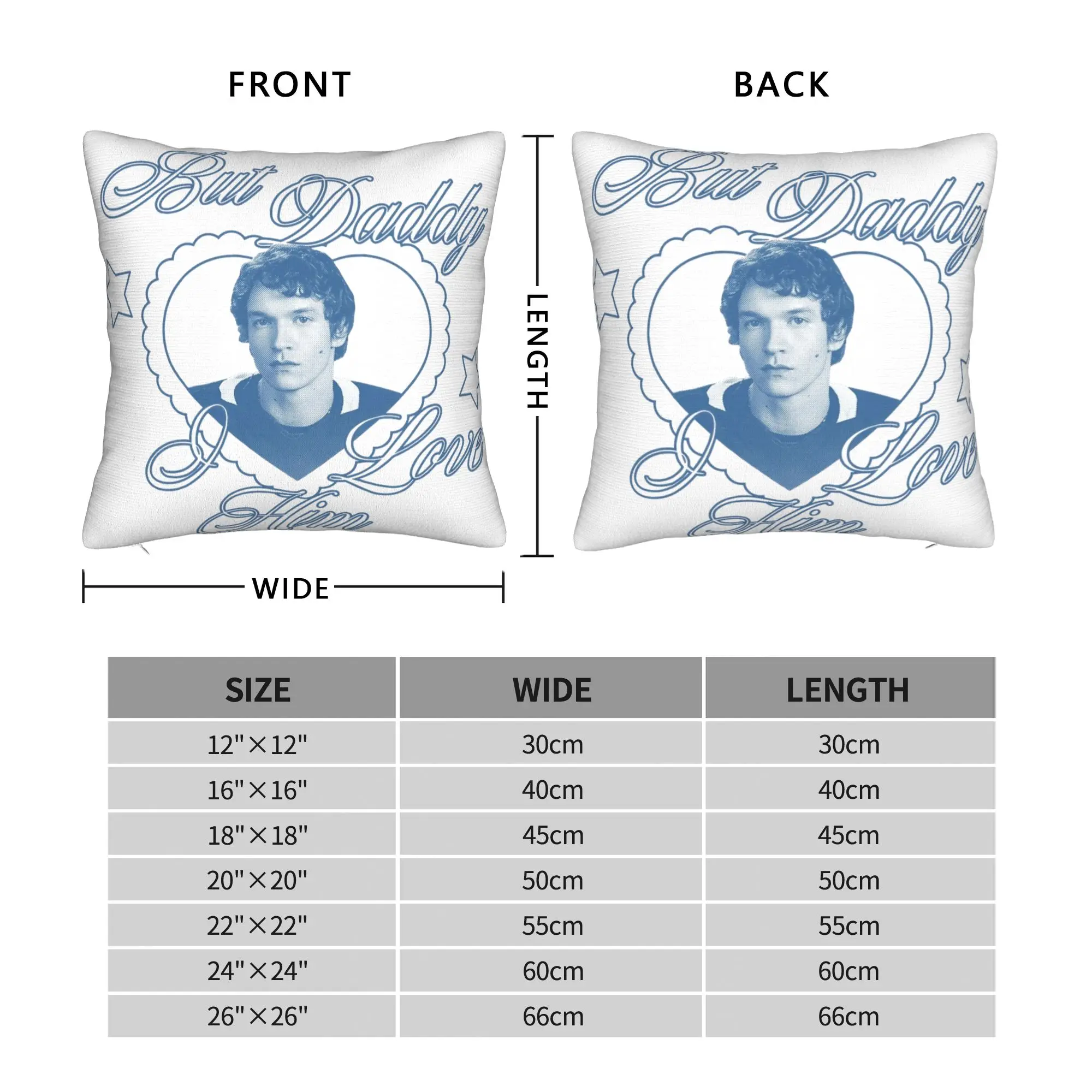 Decorative Pillow Cover Heated Rivalry Humorous Merch Sofa Hollander  and Ilya Rozanov Pillow Case Cover Zippered Multiple Sizes