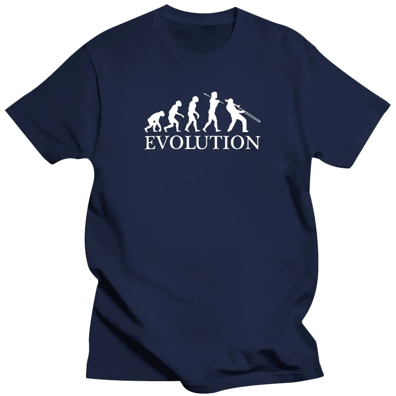 Camisetas de jugador de trombón de Jazz para hombre, ropa informal con imágenes, regalos de cumpleaños de manga corta, camiseta de estilo veraniego, ropa para hombre
