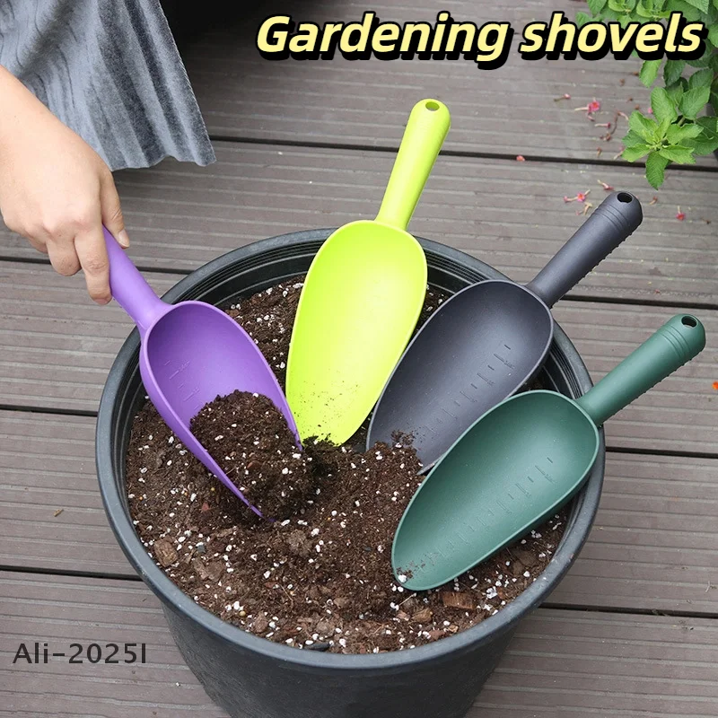 

Gardening shovels Plant Hand Trowels Soil Planting Digging Transplanting MultiFunction Beach Sand Pet's Food Scoop Garden Tools