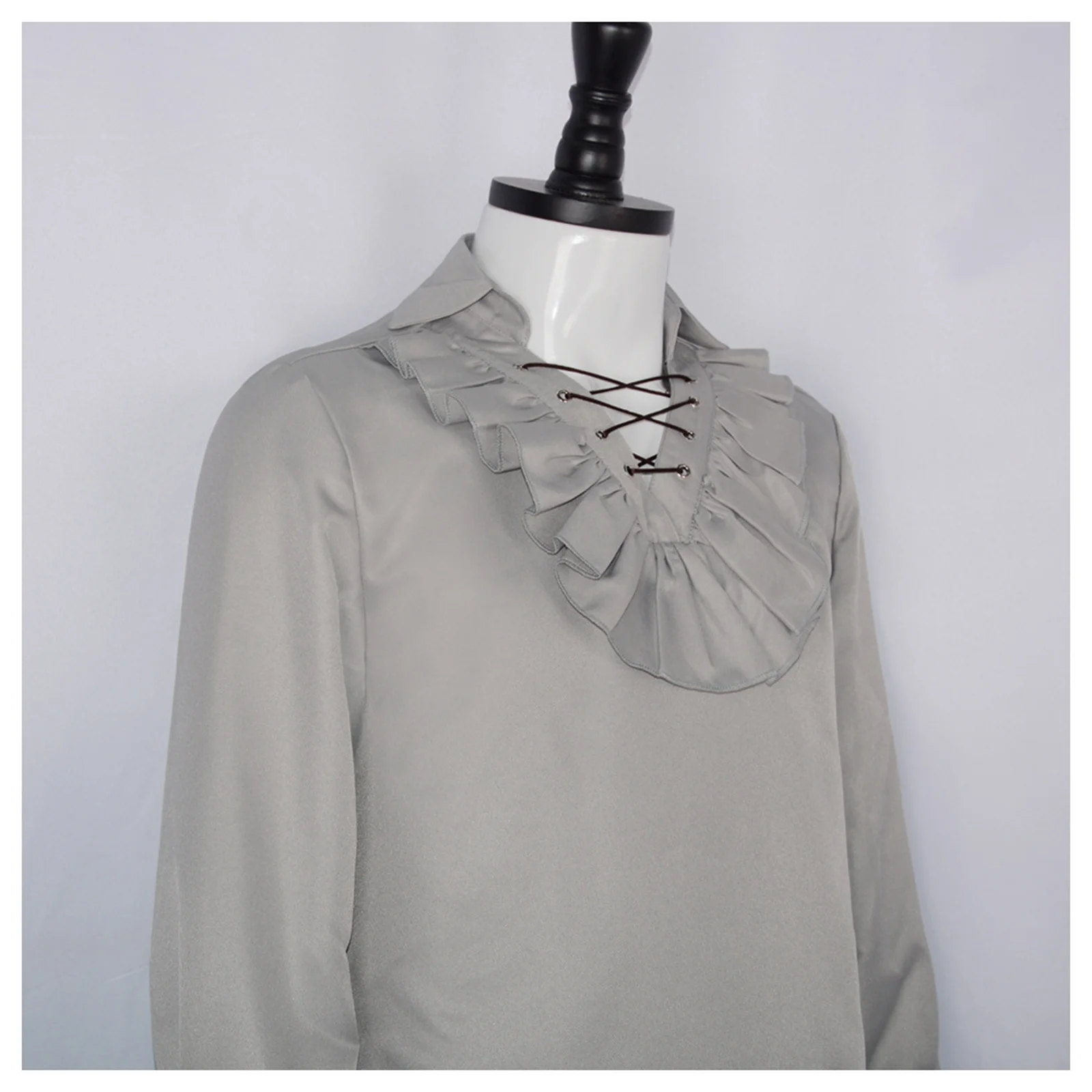 Disfraz de Astarion para hombre, camisa de vampiro Medieval, disfraz de juego de Anime, trajes de fantasía de juego de rol