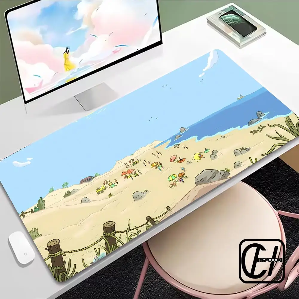 

Coastal Scenic Route Mouse Pad large keyboard mouse desk pad non-slip rubber gaming mouse pad laptop mouse carpet nice desk mat