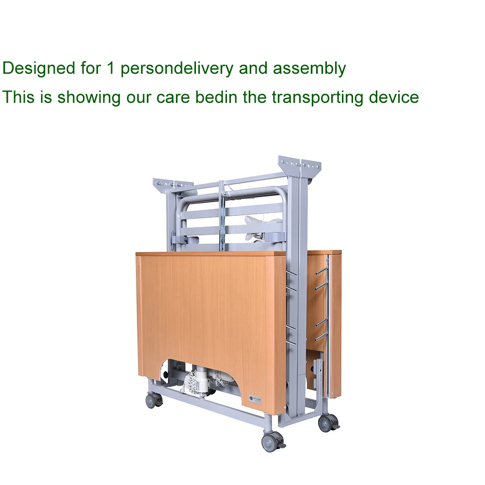 Tecforcare patient bed hospital electric adjust nursing home bed for the elderly home care bed