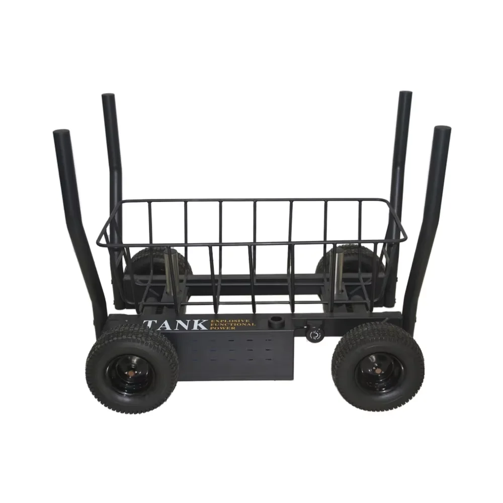 

2025 Strength Training Gym Sled Tank Equipment Hot Selling Magnetic Tank Cart Super Exercise Sled Machine with Basket