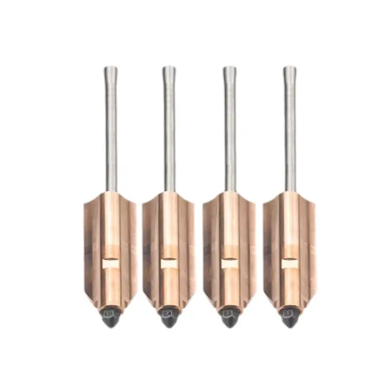 

Модернизированные 4 шт. сопла из закаленной стали для Flashforge AD5X биметаллические съемные запасные части для 3D-принтера 0,25/0,4/0,6/0,8 мм