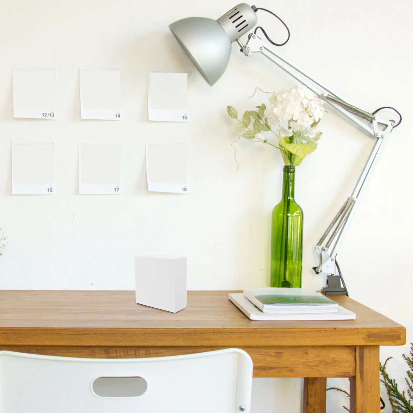 

2 шт. квадратных пенопластовых блоков белого цвета из полистирола 10x10x4 см для поделок, скульптур, флористики