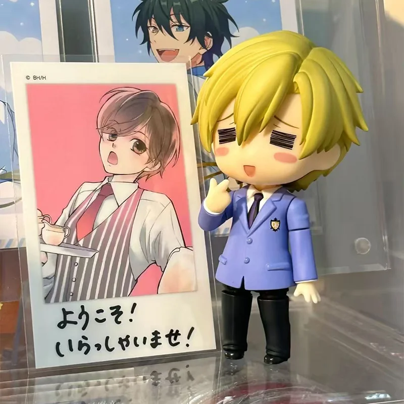 Ouran-figura del Club de presentador de la escuela secundaria, Suou Tamaki Chibi, modelo de figura de acción de Anime, juguetes coleccionables para niñas, regalos de adorno