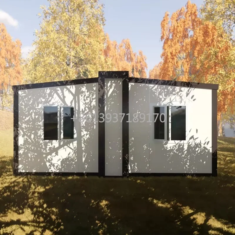 China Suppliers Custom 40ft 20ft Expandable Foldable Container House Prefab Bedroom Homes Folding Tiny Fold Out House