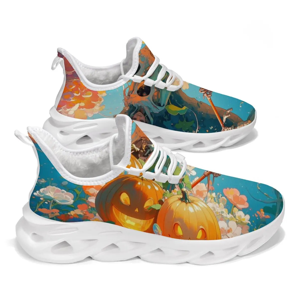 

Outdoor Students Sports Fitness Running Shoes High Quality Lightweight Sneakers for Men Women Winter Skull Flat Casual Shoes