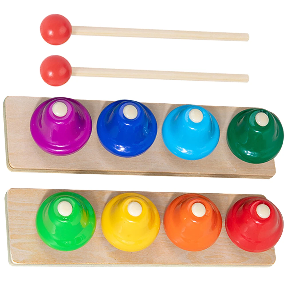 

Octave Bell Kids Percussion Instruments Musical Bells for Rhythm Hand Mini Classroom