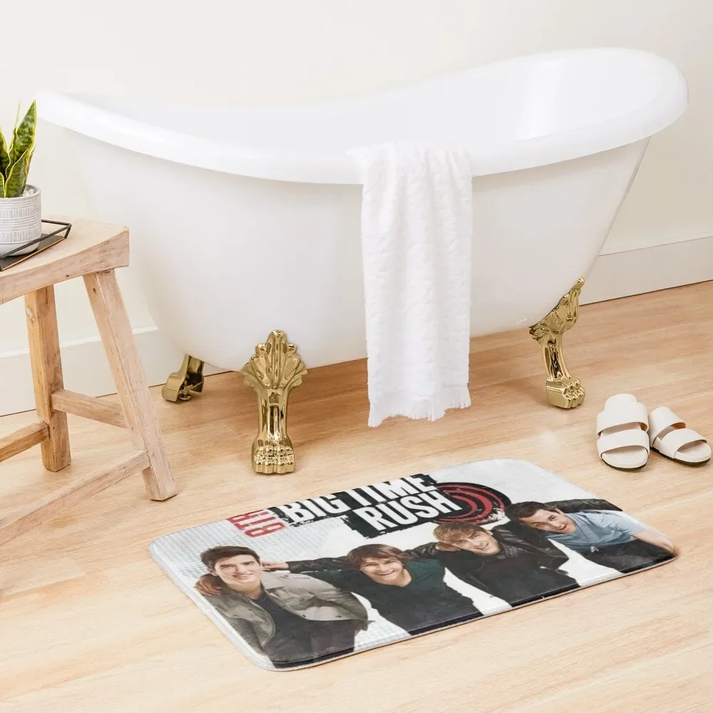 

Big time Rush Bath Mat External Entrance Doormat Accessories For Shower And Services Carpet Bathroom Mat