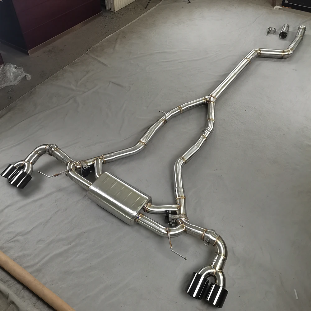 304 Stainless Steel Exhaust System Valvetronic Exhaust System for X6 G06 40i - view 2