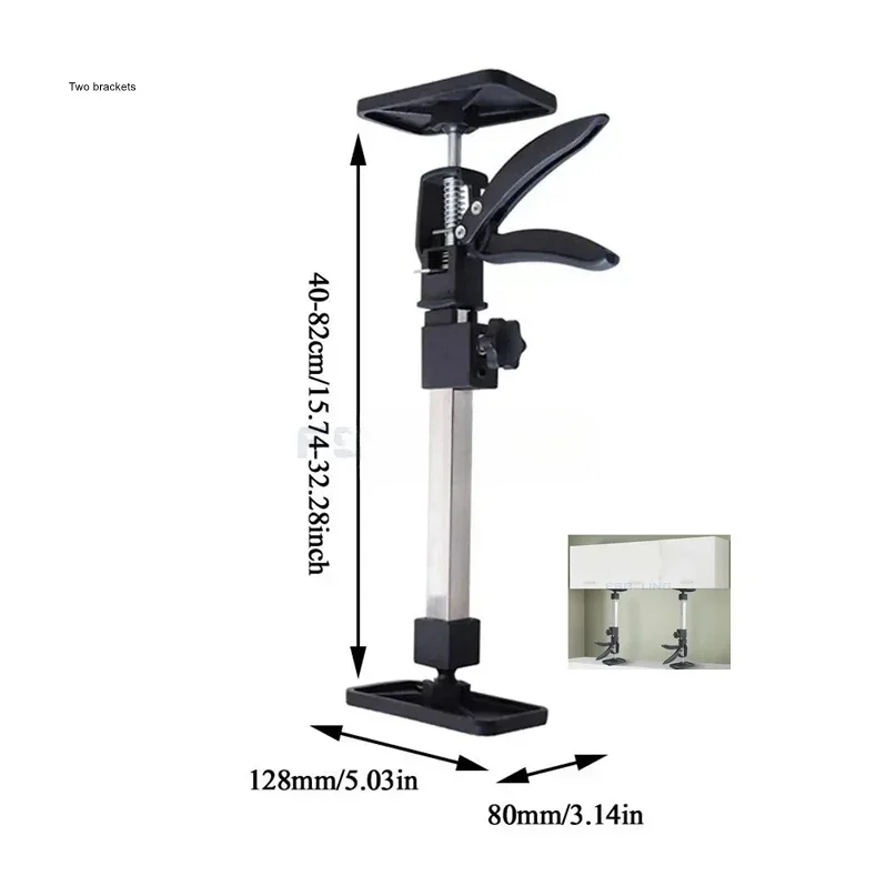 Wholesale Price High Quality Manual Lifting Jack Rod Clamp Carpentry Wall Tile Positioner Furniture Lift