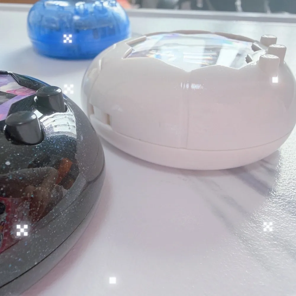 Bunte Ersatzhülle Premium Hartschalen-Kristall-Ersatzgehäuse Transparente Teile für Tamagotchi Paradise – Detail 2