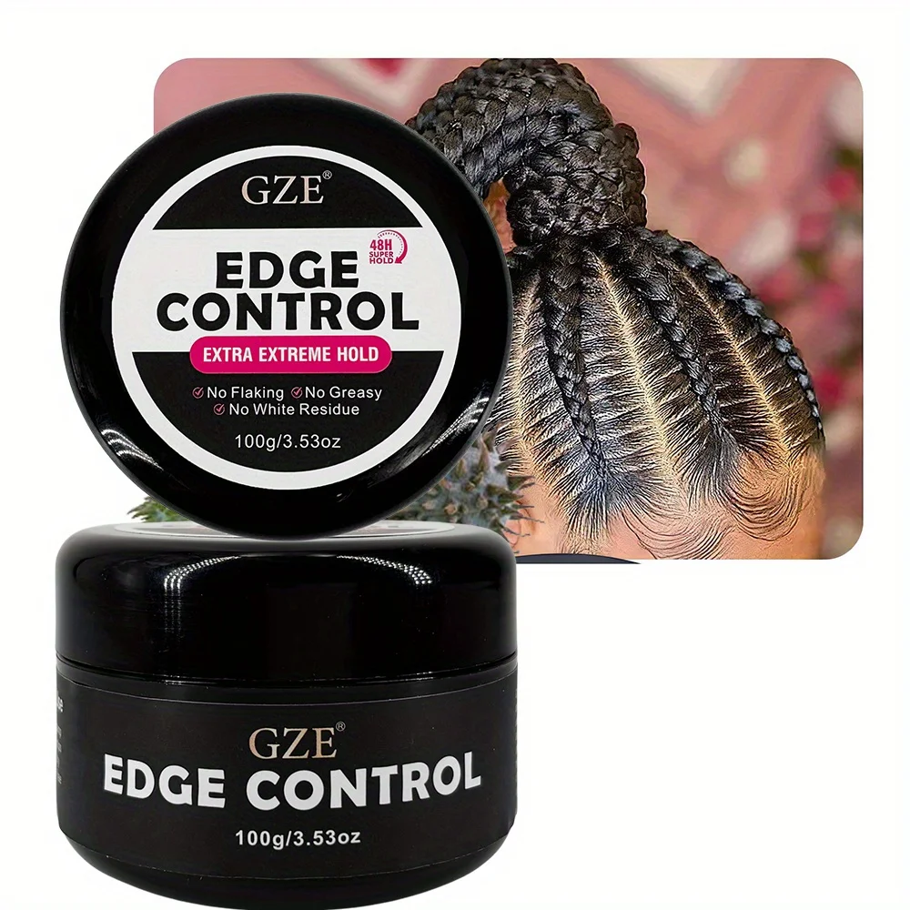 GZE التحكم في الحواف، التحكم في التجعد، تصفيف البقع، الطيران، الباروكات والتحكم في الحواف، جل تشطيب الشعر
