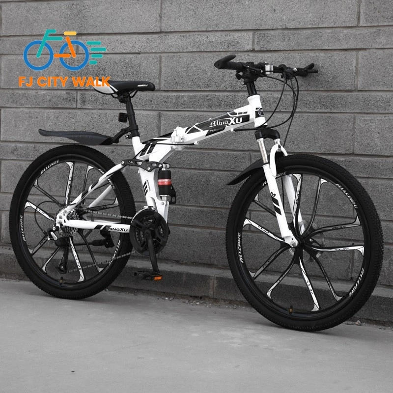 

Fj Folding Mountain Aluminum Alloy Variable Speed Bicycle Women Adult Men's Outdoor Bicycle Off Road Variable Speed Youth Racing