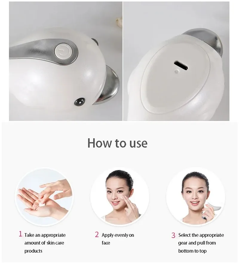 Neck Lifting Skin Care Device Radio Frequency Anti-Aging Face Tightening Rejuvenation Contouring Wrinkles Tool