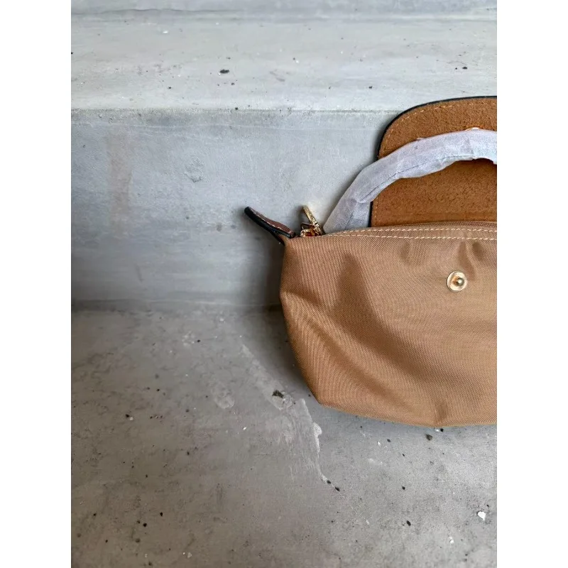 2026 Y2K Damen Eco-Nylon Tragetasche, Einfache Mini-Schulter-Umhängetasche, Wasserdichte Handy- und Münztasche, Dumpling-Tasche