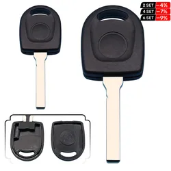 Keychannel 2PCS/Lot Tansponder Key For Golf MK7 MK6 Tiguan Jetta Polo PASSAT SKODA SEAT With HU162 Key Blade Spare Car Key