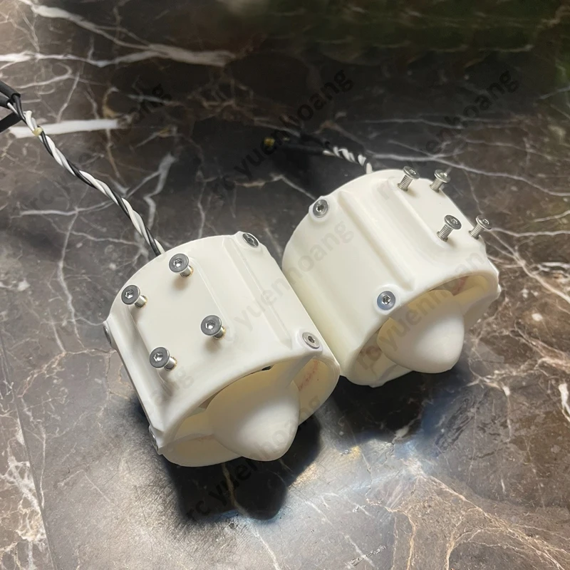 1 par 3-6S ROV propulsor submarino 2312S Motor sin escobillas 3D impreso carcasa exterior componentes de transmisión DIY para barco cebo RC ​ /Trawler
