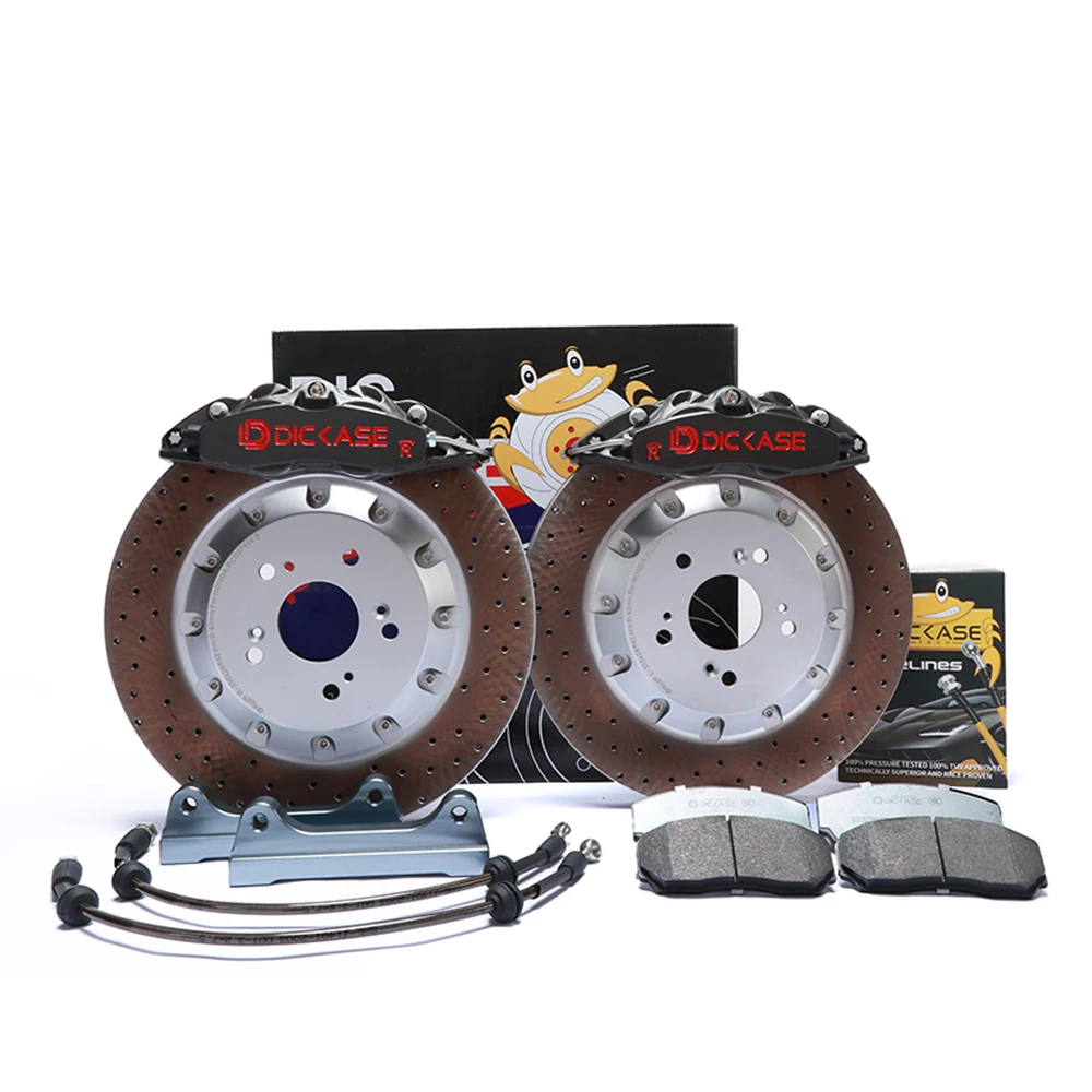

Brake System Dicase Brake 4 Pot Caliper Brake Kits With 300*28mm、330*28mm disc for lexus NX200