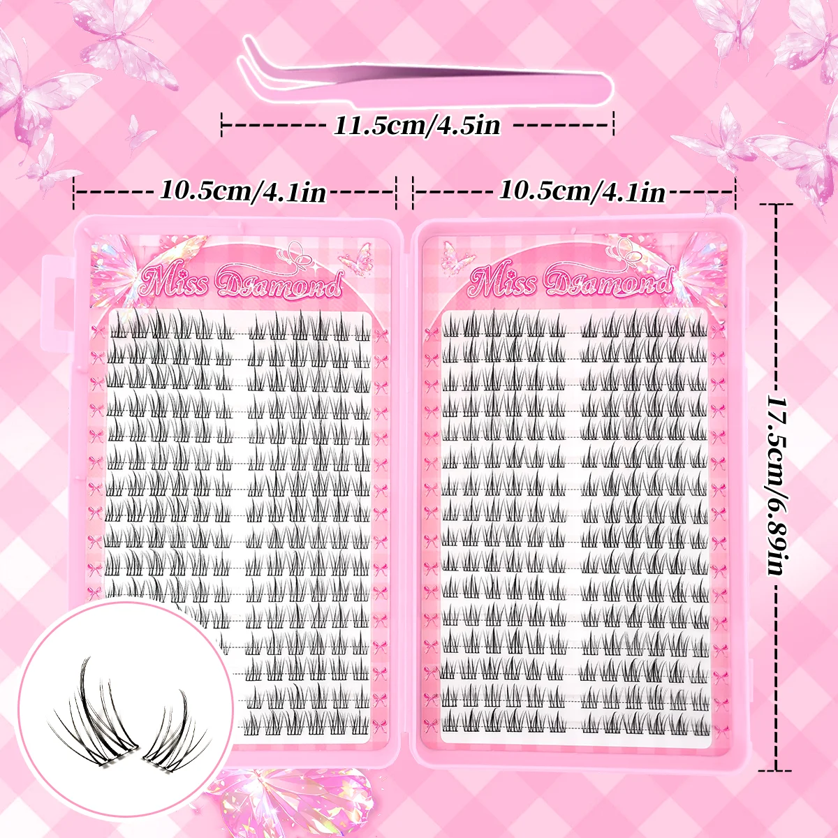 320 Stück/kleberfreie D-Curl-Mischlänge, DIY-freundlich für Musikfestivals, Weihnachten, Halloween und andere Feiertage