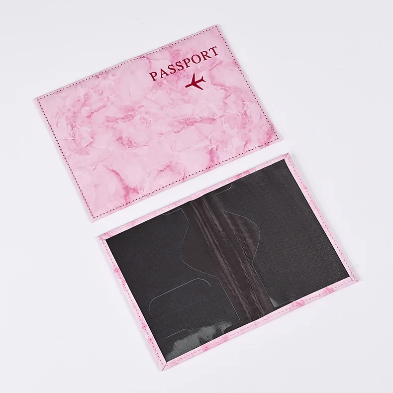 Kirbys Passport Covers Women Ultra-thin Document Holder Kawaii Anime Fashion Travel Passport Holder ID Card Covers Gift view 4