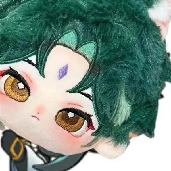 Genshin Impact Xiao peluche coton poupée sac à dos pendentif décoration jeu périphérie Collection garçon en peluche jouet cadeau