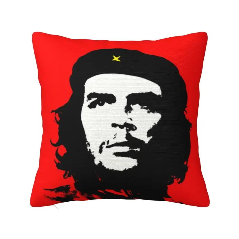 Custom Cuba Hero Che Guevara Throw Pillow Decor Home Cuban Socialism Freedom Luxury Cushion Cover Car Pillowcase