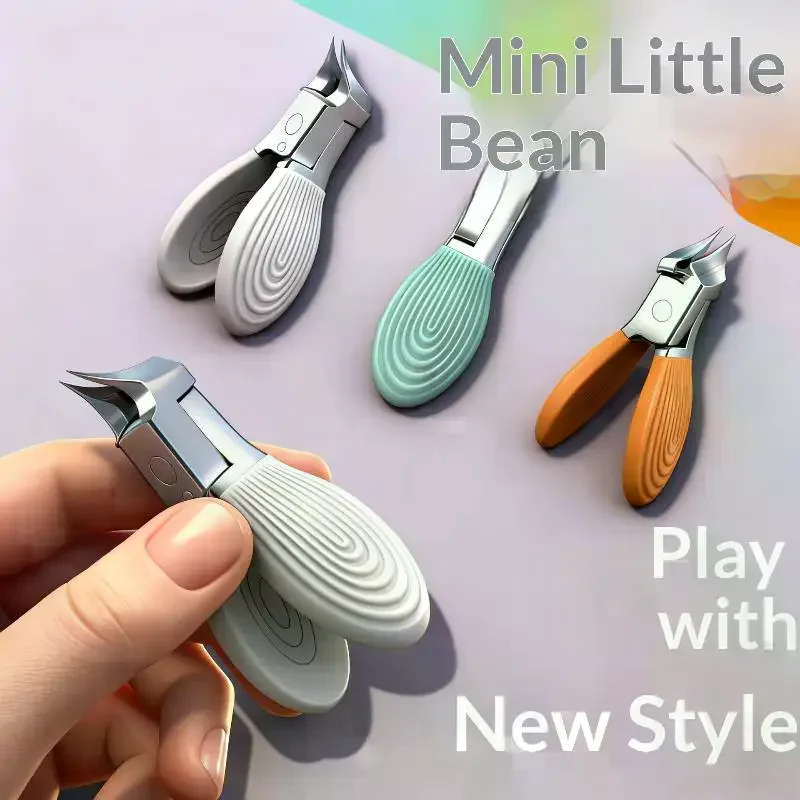 افتتاح صغير مكافحة سبلاش مائل وأشار مسمار المقص نام المحمولة أظافر أظافر المتقلب أدوات مانيكير