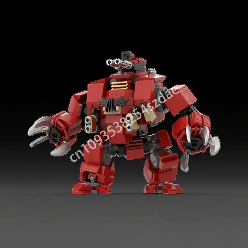 

400 шт. MOC Brutalis Dreadnought, готический научно-фантастический Вселенная, строительные блоки, рождественская игрушка, подарок, конструкция, решение проблемы