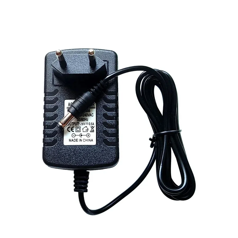 6.56FT 26V 0.5A Power Supply Adapter for Xiaomi Mijia Cordless Vacuum Cleaner Lite Replacement BLJ15W260050P-VA Charger Cord