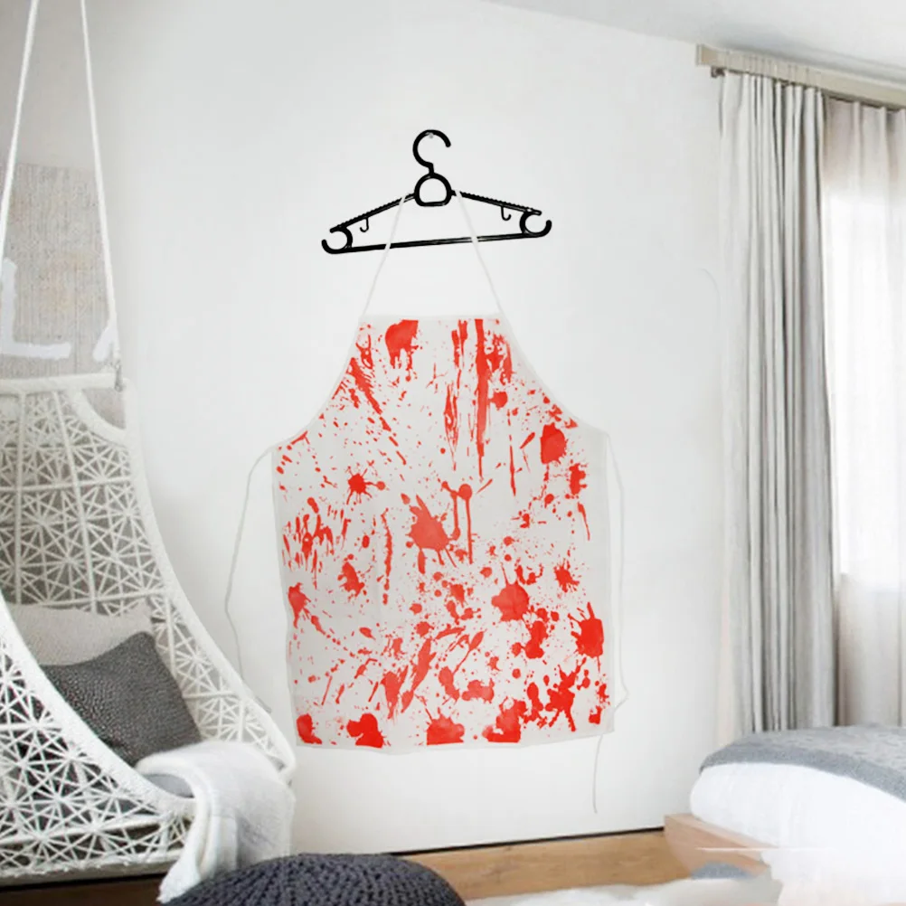 

3Pcs Bloody Handprint Halloween Table Cover Apron Haunted Scary Scene Decoration Party Props Halloween Table Cover