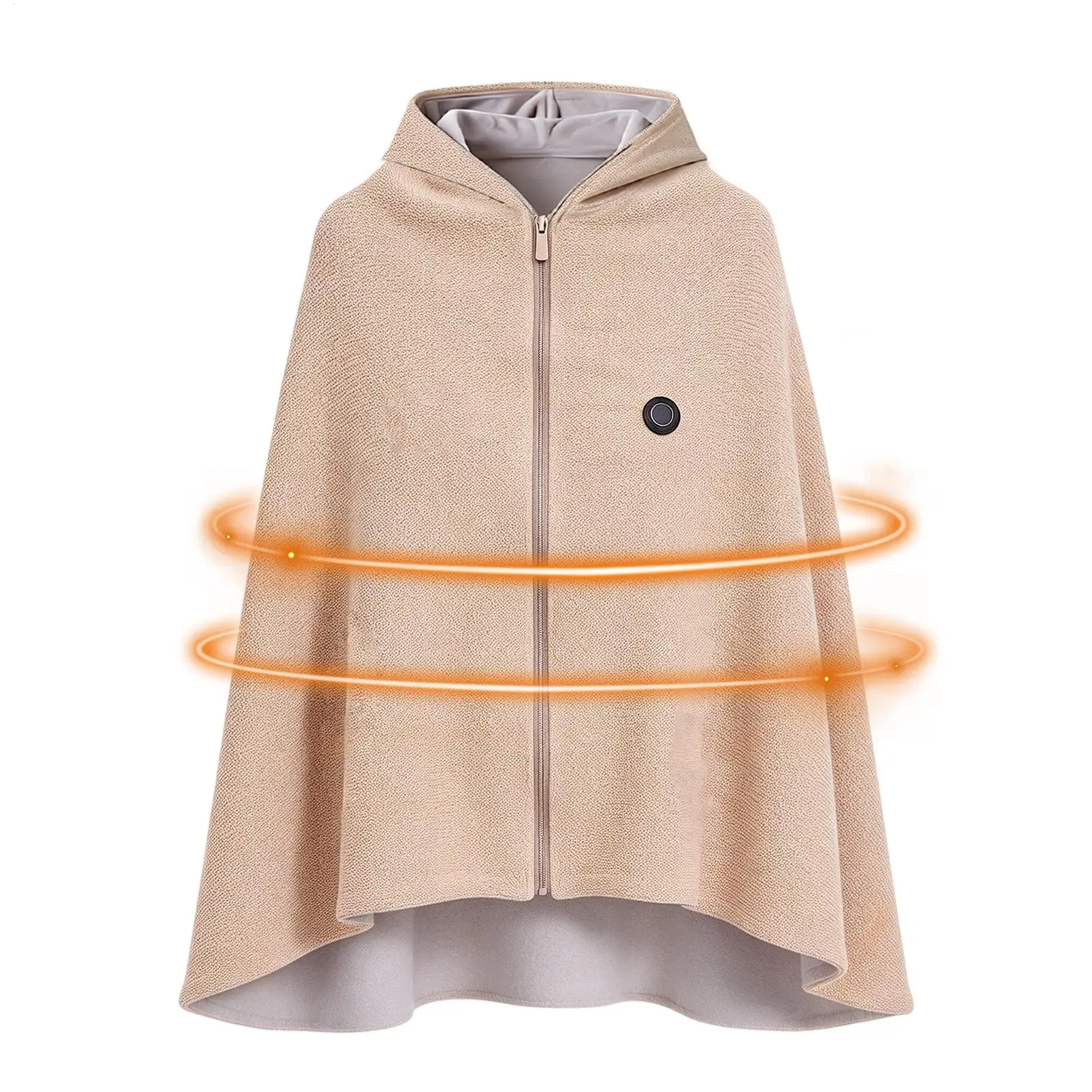 Wearable Electric Heated Blanket 3 Heating Levels Heating Electric Blanket Shawl Winter Warm Wrap Electric Heating Shawl Blanket