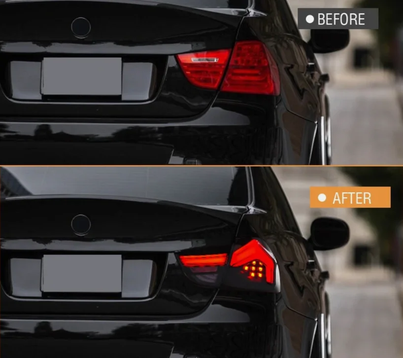 LED taillights For BMW 3 Series E90 2009-2012 Rear Dynamic Turn