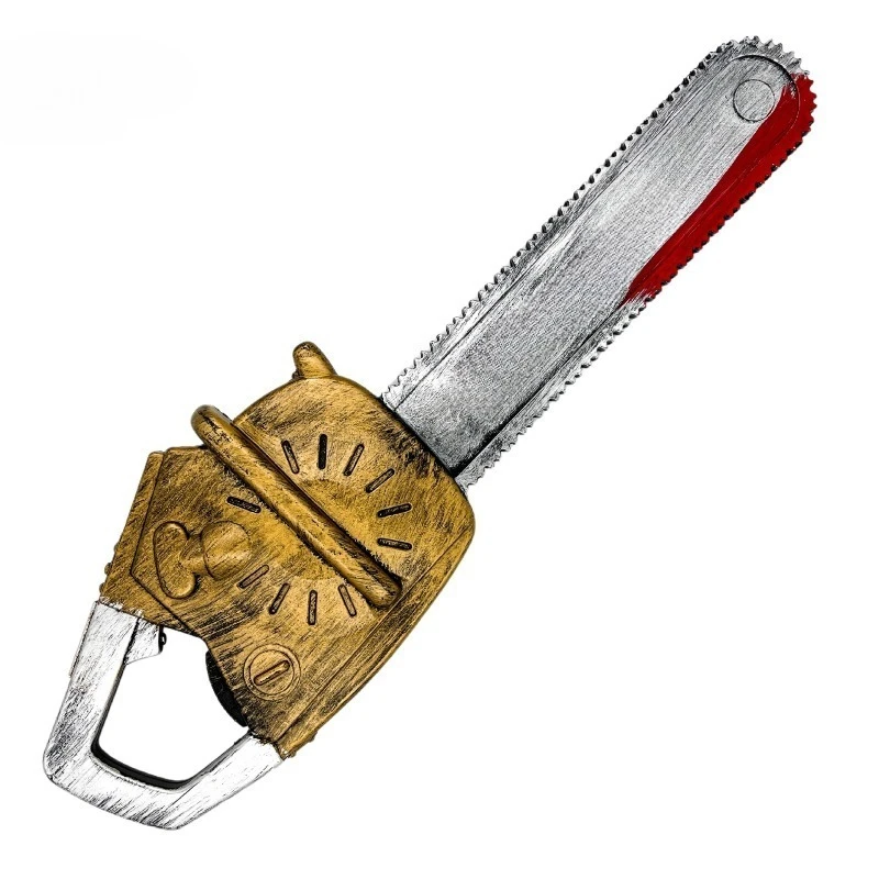 53cm/20.87in Plastics Big Chainsaw Halloween Model Props Cosplay Party Supplies Ornaments Toys Collectible Gifts Room Decoration