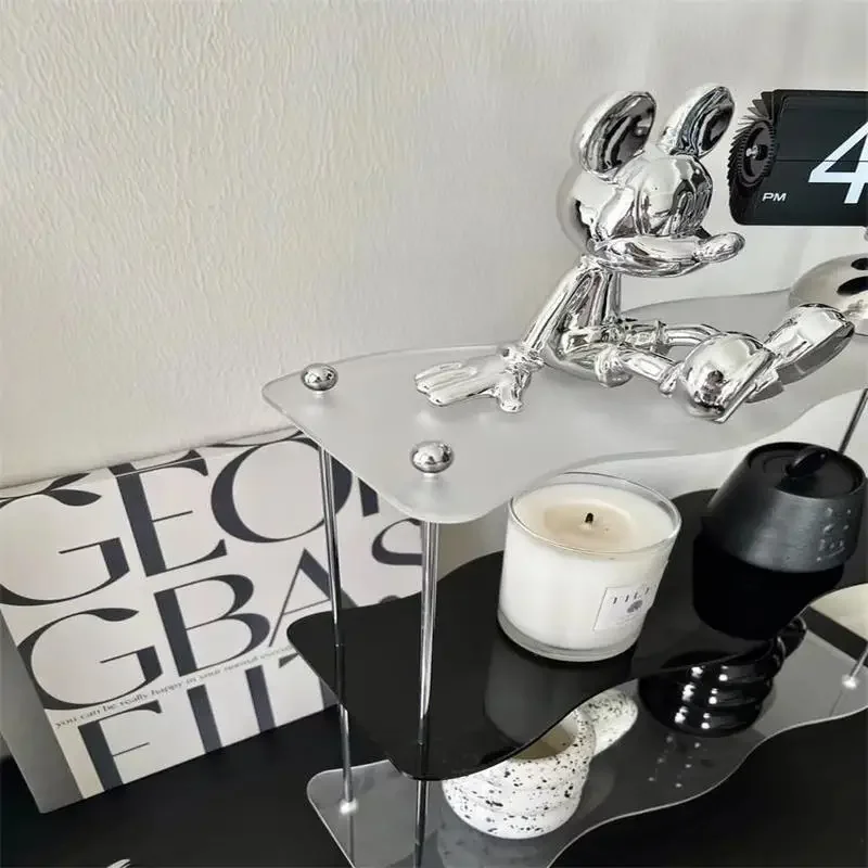 Household Water Cup Storage Rack Three-Layer Acrylic Display Frame Detachable Cosmetics Perfume Organizer Cup Storage