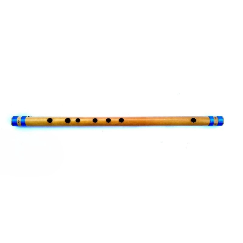 17 Indian Bamboo Flute with Hard Tube