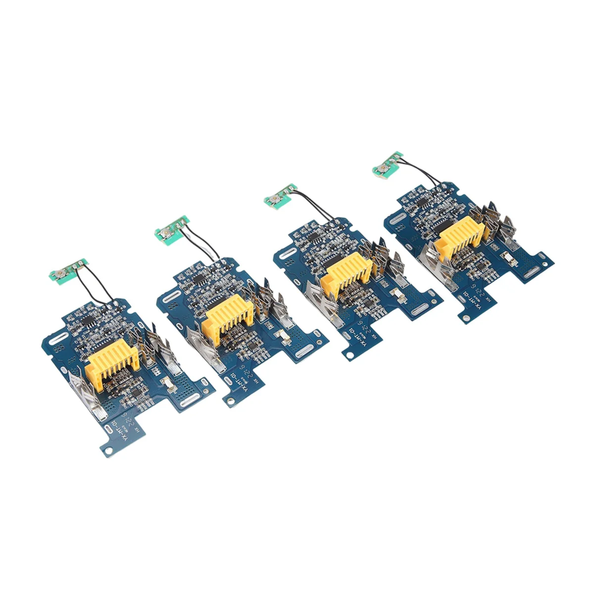 Placa de protección de carga PCB, batería de iones de litio, 4 piezas, BMS, para herramienta eléctrica de 18V, BL1815, BL1860, LXT400, Bl1850