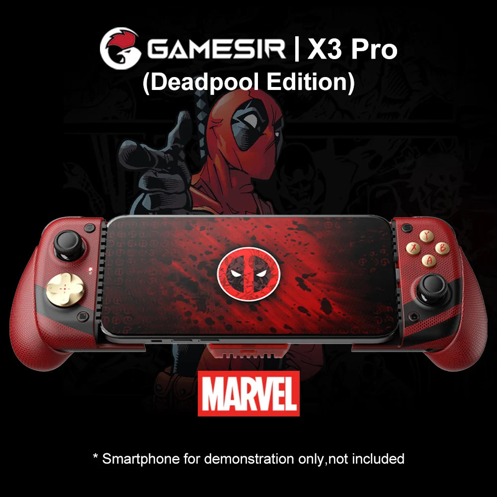 GameSir X3 Pro デッドプールエディション モバイルゲームコントローラー