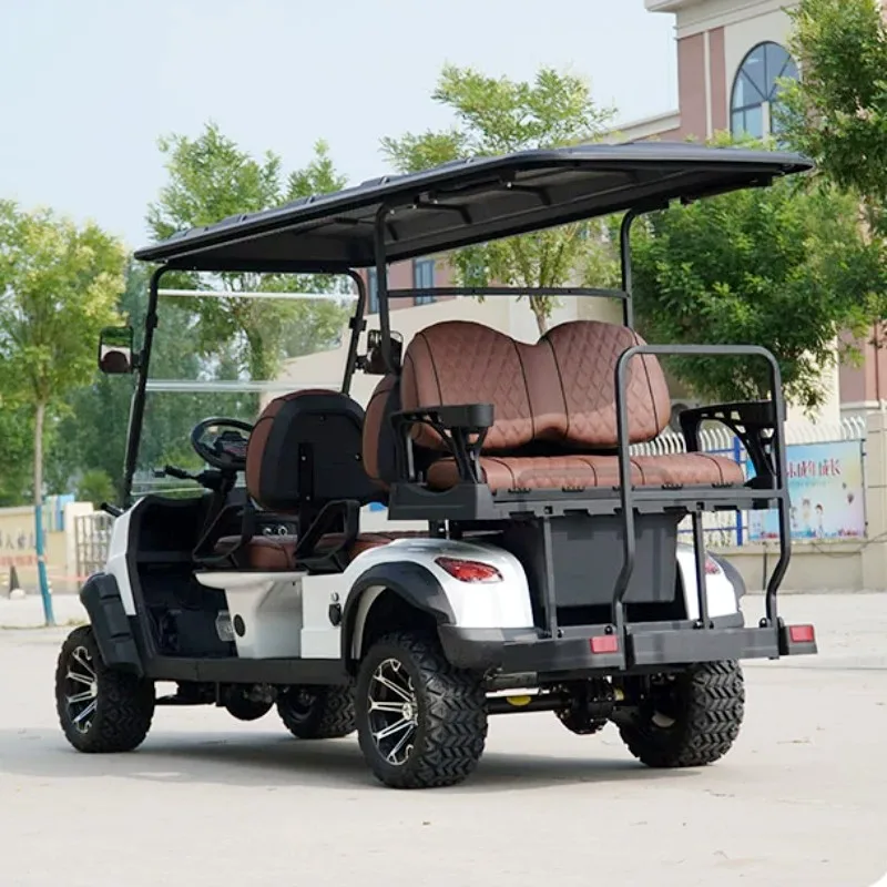 

Лидер продаж, новый продукт, солнечная панель с питанием от 4/5 кВт, 10/12/14 дюймов, шины 60 В, электрический внедорожник, литиевая батарея, тележка для гольфа