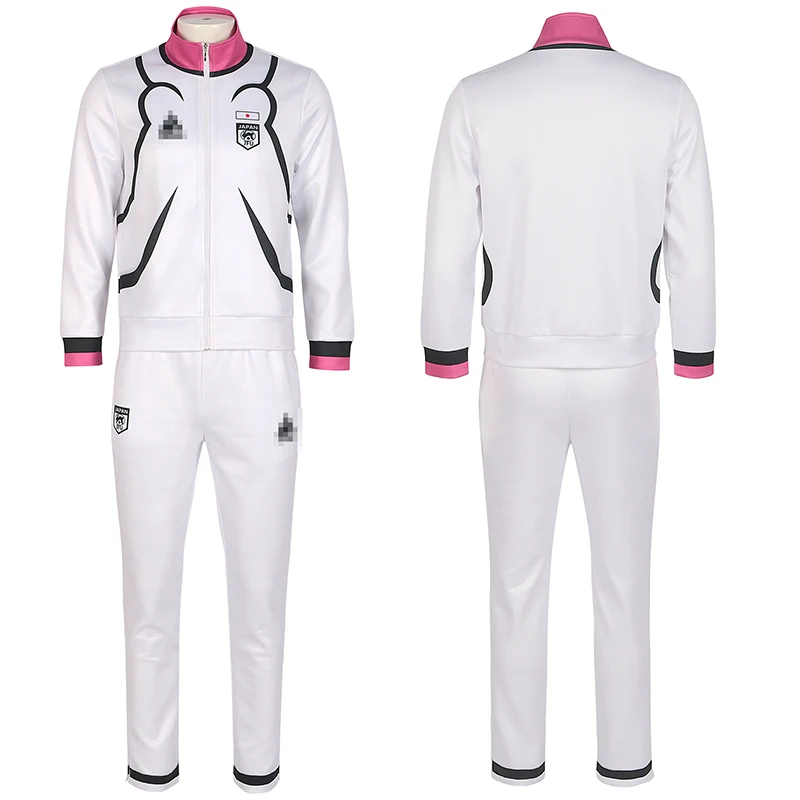 Аниме Синий Замок Косплей Исаги Йоичи Парик Пальто Брюки Школьная Форма Футбол Джерси Мегуру Бачира Футбол Куртки Спортивная Одежда на молнии