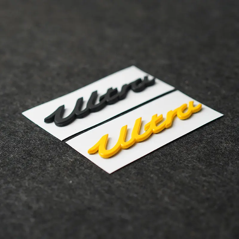 Suitable for SU7 Ultra version car modification, personalized 3D tail logo, customized performance version lettering