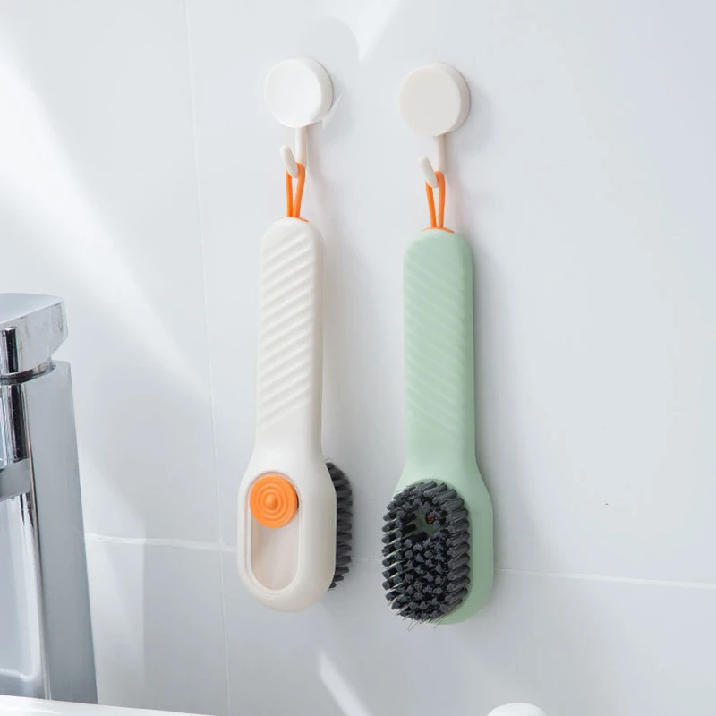 Automatic Liquid Adding Cleaning Brush Gadget Set Multifunctional Liquid Shoe Brush Household Soft Bristle Cleaning Brush