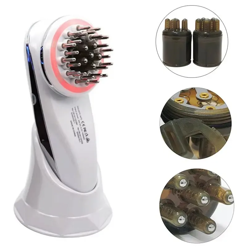 Hot Sale Meiboyi Multifunctional Red Light Vibration Electric Hair Care Oil Applicator Massage Comb Salon Equipment