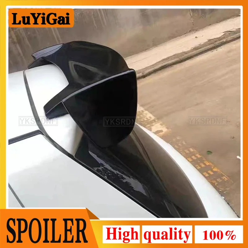 For 451 ABS Plastic Unpainted Rear Trunk Wing Rear Lip Spoiler For Mercedes-Benz Smart Fortwo Foufour 451 453 Spoiler 2009-2019