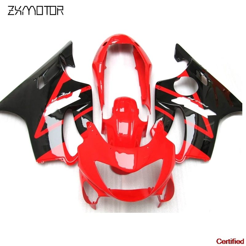 

Upgrading Injection Motorcycle Fairing Kits For Honda CBR600 F4 1999 2000 Red Black Fairing Set Cbr 600 F4 99 00 HB22