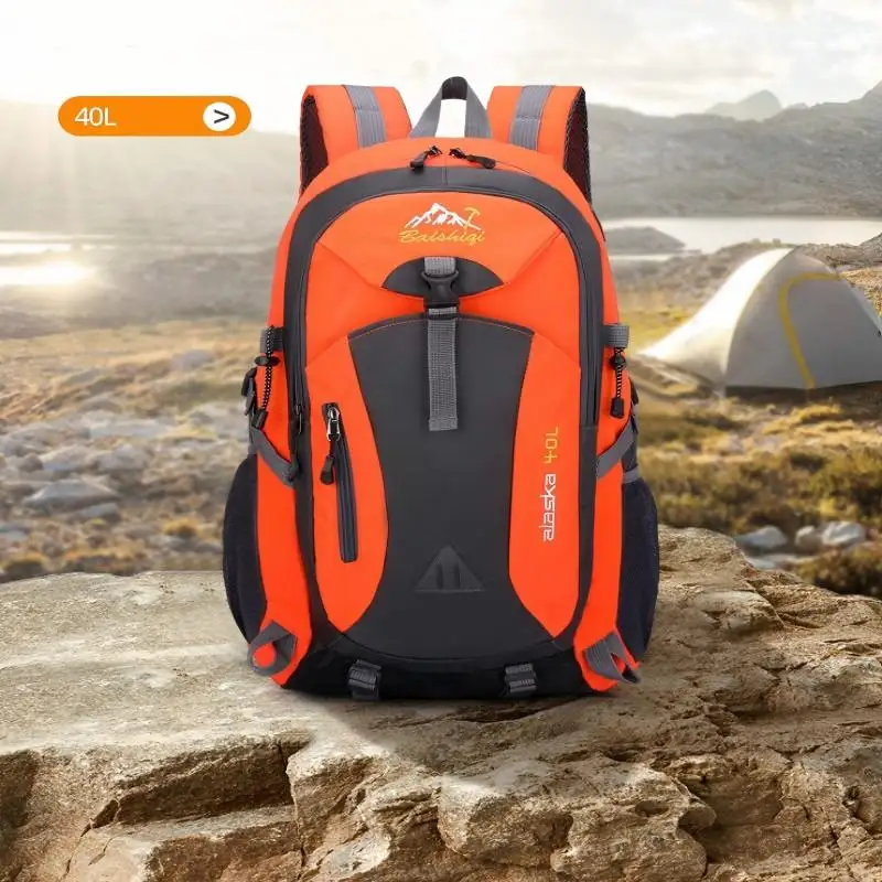 Outdoor mountaineering bag, large-capacity waterproof sports backpacks