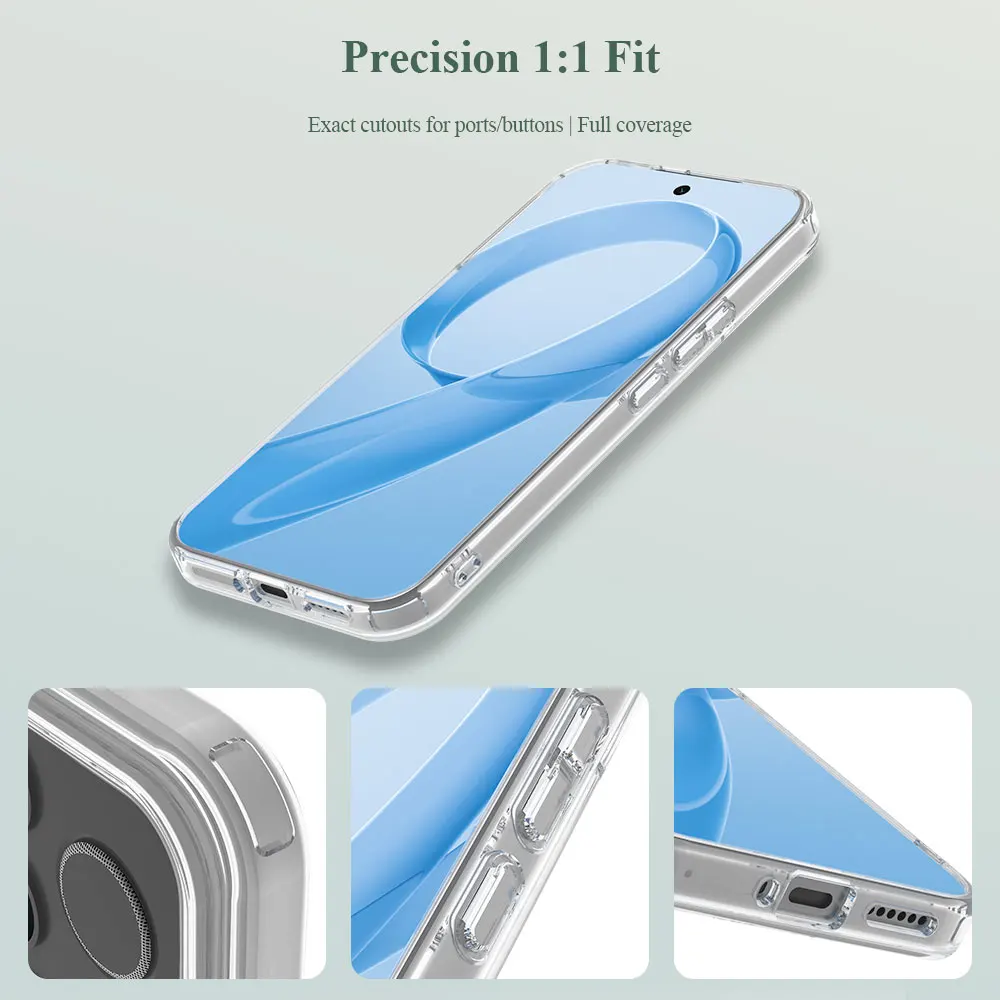 Lereach Für Poco X8 Pro Max F8 Ultra F8 Pro X7 Pro Transparente Kristall-Handyhülle TPU+Acryl Stoßfeste Schutzhülle – Detail 7