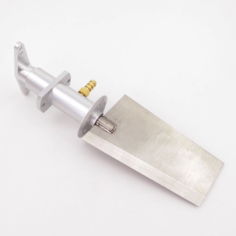 FSR-V FSR V RC Boat Submerged Rudder 70mm*31mm Stainless Steel Steering Rudder for RC Racing Boat Speed MONO V VEE Oral Boat